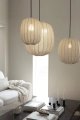 Lampa / klosz Wisząca Prisma Natural Linen Ø45 Watt&Veke
