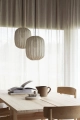 Lampa / klosz Wisząca Prisma Natural Linen Ø25 Watt&Veke