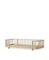 Łóżko dziecięce dębowe niskie Oliver Furniture