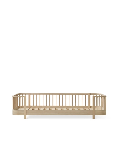 Łóżko dziecięce dębowe niskie Oliver Furniture