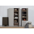 SZAFA 2-DRZWIOWA RENS ORZECH/SZARA WOOOD 