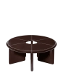 Stolik kawowy Deya Ferm Living chestnut brown różne warianty