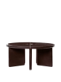 Stolik kawowy Deya Ferm Living chestnut brown różne warianty