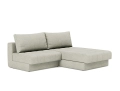 Sofa rozkładana z szezlongiem AKELLO Innovation różne warianty 