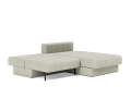 Sofa rozkładana z szezlongiem AKELLO Innovation różne warianty 