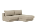 Sofa rozkładana z szezlongiem AKELLO Innovation różne warianty 