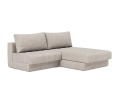 Sofa rozkładana z szezlongiem AKELLO Innovation różne warianty 