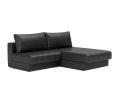 Sofa rozkładana z szezlongiem AKELLO Innovation różne warianty 