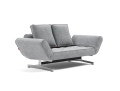 Sofa rozkładana/leżanka GHIA chrom Innovation Living  różne warianty