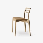Krzesło do jadalni  Cabin Chair - Vipp481 Light oak w/camel leather Vipp