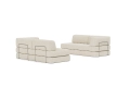 Sofa rozkładana CozyPad Sofa Bed L-Shape with arm Innovation Living różne warianty