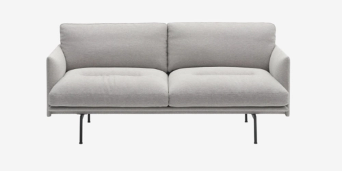 Sofa Outline Soft Sofa MUUTO 2-seater