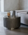 Stolik kawowy Rota, Brushed silver House Doctor