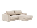 Sofa rozkładana z szezlongiem i podłokietnikami AKELLO Innovation różne warianty