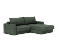 Sofa rozkładana z szezlongiem i podłokietnikami AKELLO Innovation różne warianty
