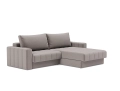Sofa rozkładana z szezlongiem i podłokietnikami AKELLO Innovation różne warianty