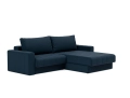 Sofa rozkładana z szezlongiem i podłokietnikami AKELLO Innovation różne warianty