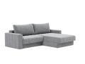 Sofa rozkładana z szezlongiem i podłokietnikami AKELLO Innovation różne warianty