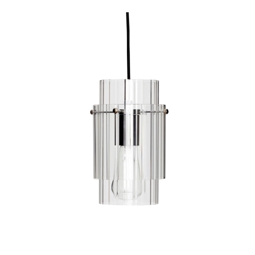 Lampa wisząca mała Ripple Pendant Large Clear Hubsch