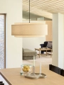 Lampa wisząca Sable Pendant Wide Sand Hubsch