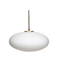 Lampa wisząca Muse Ellipse White Hubsch