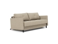 Sofa rozkładana z podłokietnikami CUBED 140 Innovation różne warianty