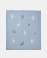 Koc dla dzieci Cassia Blanket, Sky Blue - Sky Blue Dear April