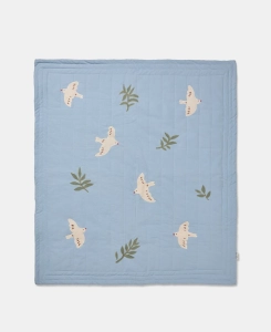 Koc dla dzieci Cassia Blanket, Sky Blue - Sky Blue Dear April