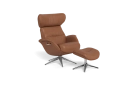 Fotel More Flexlux Upholstered Polished Aluminium różne warianty 