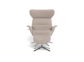 Fotel More Flexlux Upholstered Polished Aluminium różne warianty 
