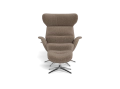 Fotel More Flexlux Upholstered Polished Aluminium różne warianty 