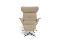 Fotel More Flexlux Upholstered Polished Aluminium różne warianty 