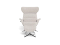 Fotel More Flexlux Upholstered Polished Aluminium różne warianty 