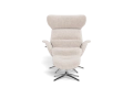 Fotel More Flexlux Upholstered Polished Aluminium różne warianty 