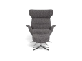 Fotel More Flexlux Upholstered Polished Aluminium różne warianty 
