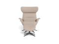 Fotel More Flexlux Upholstered Black Aluminium różne warianty 