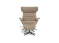 Fotel More Flexlux Upholstered Black Aluminium różne warianty 