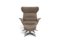 Fotel More Flexlux Upholstered Black Aluminium różne warianty 