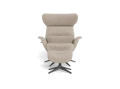 Fotel More Flexlux Upholstered Black Aluminium różne warianty 