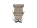 Fotel More Flexlux Upholstered Black Aluminium różne warianty 
