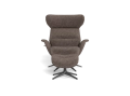 Fotel More Flexlux Upholstered Black Aluminium różne warianty 