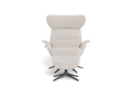 Fotel More Flexlux Upholstered Black Aluminium różne warianty 