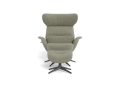 Fotel More Flexlux Upholstered Black Aluminium różne warianty 