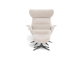 Fotel More Flexlux Upholstered Black Aluminium różne warianty 