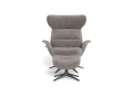 Fotel More Flexlux Upholstered Black Aluminium różne warianty 