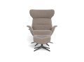 Fotel More Flexlux Upholstered Black Aluminium różne warianty 