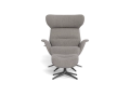 Fotel More Flexlux Upholstered Black Aluminium różne warianty 
