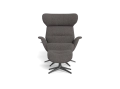Fotel More Flexlux Upholstered Black Aluminium różne warianty 