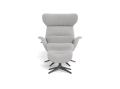 Fotel More Flexlux Upholstered Black Aluminium różne warianty 