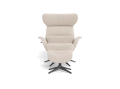 Fotel More Flexlux Upholstered Black Aluminium różne warianty 